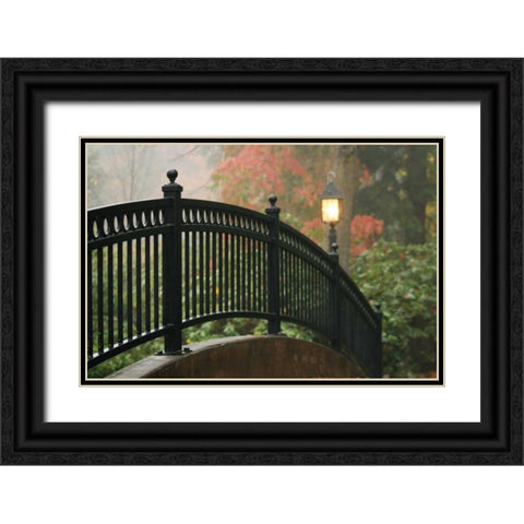 Bridge of Light II Black Ornate Wood Framed Art Print with Double Matting by Geyman, Vitaly