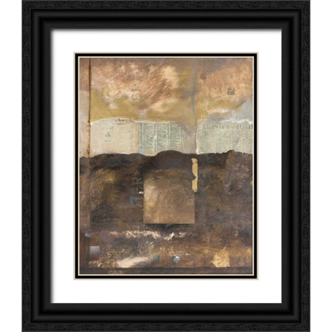 Nostalgia I Black Ornate Wood Framed Art Print with Double Matting by Verbeek
