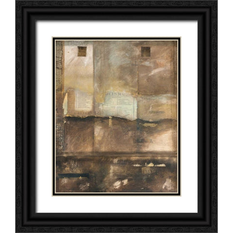 Nostalgia II Black Ornate Wood Framed Art Print with Double Matting by Verbeek