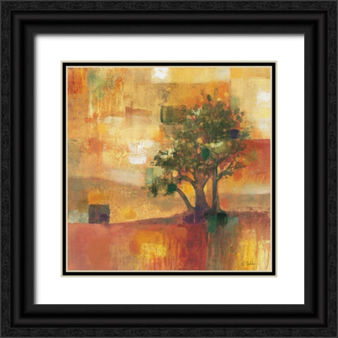 Harvest Light II Black Ornate Wood Framed Art Print with Double Matting by Werbelow, Selina