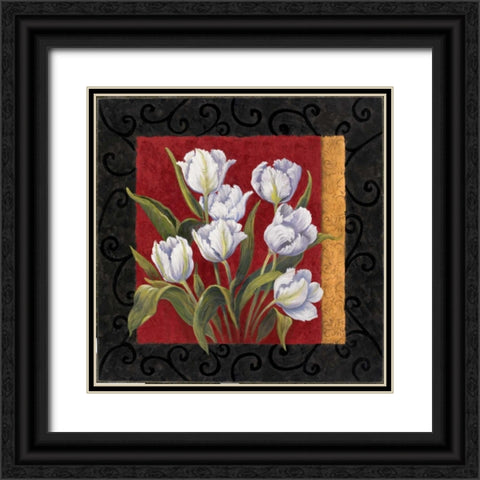 Classique II Black Ornate Wood Framed Art Print with Double Matting by Wacaster, Linda