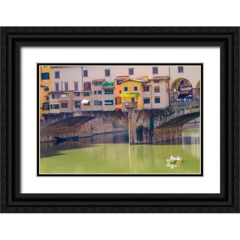 _SAM1257 Black Ornate Wood Framed Art Print with Double Matting by Heine, Ben