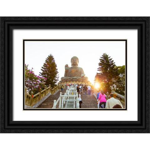 IMG_7006 Black Ornate Wood Framed Art Print with Double Matting by Heine, Ben