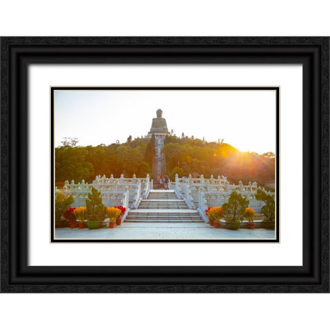 IMG_7110 Black Ornate Wood Framed Art Print with Double Matting by Heine, Ben