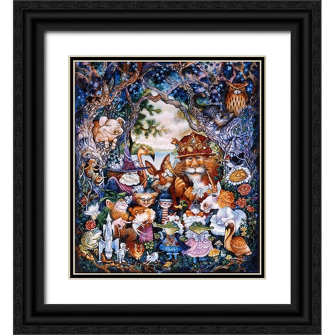 Pretenders Black Ornate Wood Framed Art Print with Double Matting by Bell, Bill