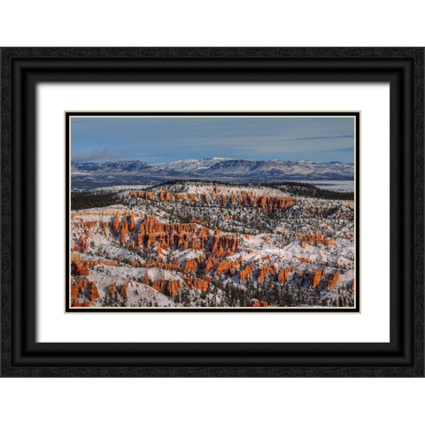 After The Storm Black Ornate Wood Framed Art Print with Double Matting by Sherrell, Bill