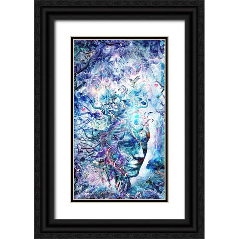 Dreams Of Unity Black Ornate Wood Framed Art Print with Double Matting by Gray, Cameron