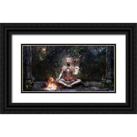 Sacrament For The Sacred Dreamers Black Ornate Wood Framed Art Print with Double Matting by Gray, Cameron