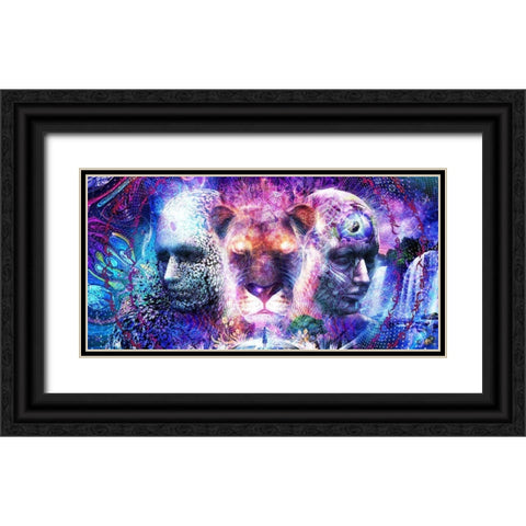 The Beauty Of It All Black Ornate Wood Framed Art Print with Double Matting by Gray, Cameron