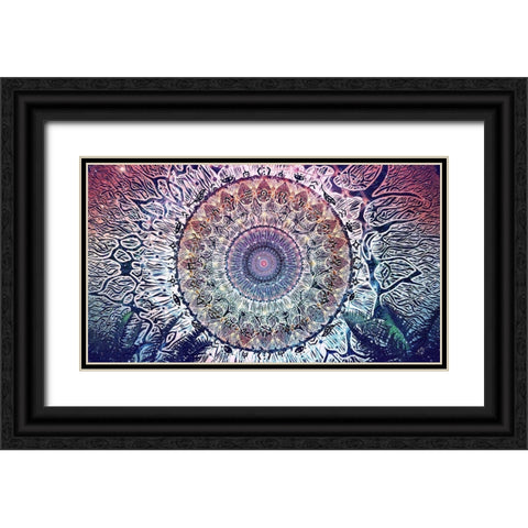 Waiting Bliss Black Ornate Wood Framed Art Print with Double Matting by Gray, Cameron