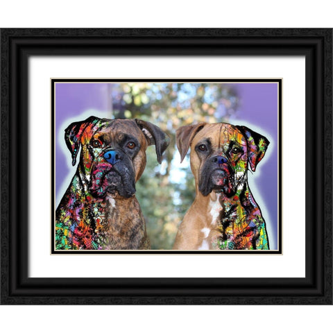 Meredith Salters 2 Black Ornate Wood Framed Art Print with Double Matting by Dean Russo Collection