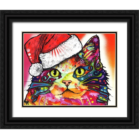 Ragamuffin Christmas Edition Black Ornate Wood Framed Art Print with Double Matting by Dean Russo Collection