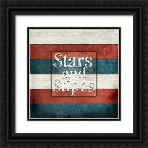 American Freedom Collection 7 Black Ornate Wood Framed Art Print with Double Matting by LightBoxJournal