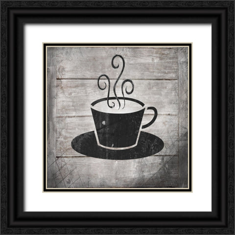 FarmFreshRiseWithTheChickens V6 Black Ornate Wood Framed Art Print with Double Matting by LightBoxJournal