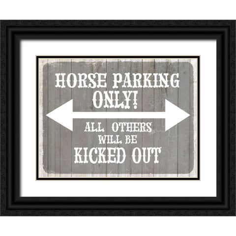 GypsyHorse CollectionSurfacePattern V4 9 Black Ornate Wood Framed Art Print with Double Matting by LightBoxJournal
