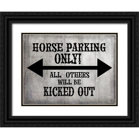 GypsyHorse CollectionSurfacePattern V4 10 Black Ornate Wood Framed Art Print with Double Matting by LightBoxJournal