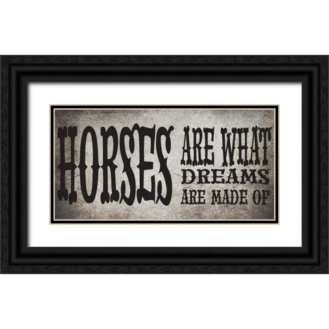 GypsyHorse CollectionSurfacePattern V4 11 Black Ornate Wood Framed Art Print with Double Matting by LightBoxJournal