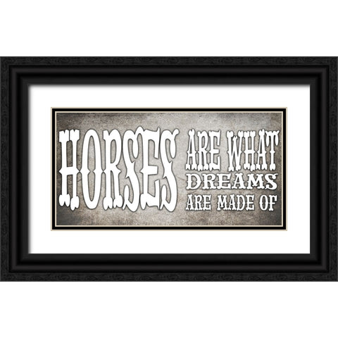 GypsyHorse CollectionSurfacePattern V4 12 Black Ornate Wood Framed Art Print with Double Matting by LightBoxJournal