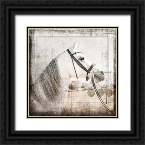 MyFarmMyWay V6 5 Black Ornate Wood Framed Art Print with Double Matting by LightBoxJournal