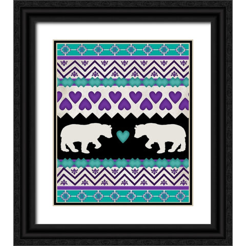 Lodge Surface Pattern_V1 10 Black Ornate Wood Framed Art Print with Double Matting by LightBoxJournal