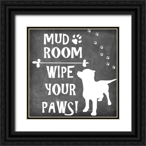 Mudroom 6 Black Ornate Wood Framed Art Print with Double Matting by LightBoxJournal