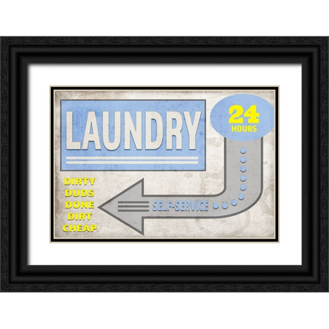Mudroom 16 Black Ornate Wood Framed Art Print with Double Matting by LightBoxJournal