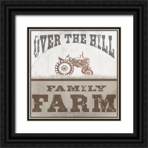 Farm Family 1 Black Ornate Wood Framed Art Print with Double Matting by LightBoxJournal