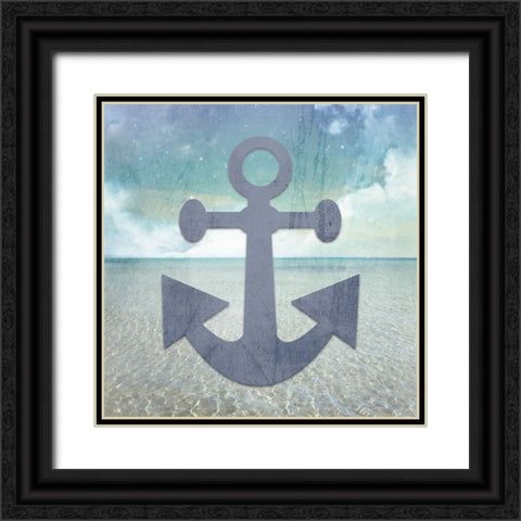 Signs_Anchor Black Ornate Wood Framed Art Print with Double Matting by LightBoxJournal