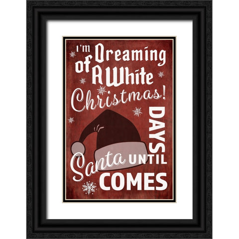 25 Days TilChristmas 03 Black Ornate Wood Framed Art Print with Double Matting by LightBoxJournal