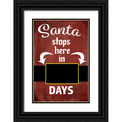 25 Days TilChristmas 05 Black Ornate Wood Framed Art Print with Double Matting by LightBoxJournal