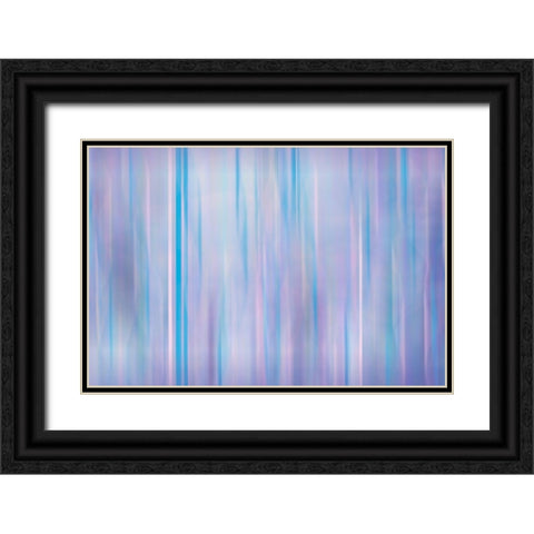 Cherry Blu Pattern 03 Black Ornate Wood Framed Art Print with Double Matting by LightBoxJournal