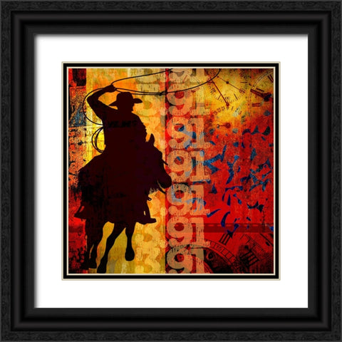 Go Around 01 Black Ornate Wood Framed Art Print with Double Matting by LightBoxJournal