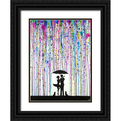 Bayade`re Black Ornate Wood Framed Art Print with Double Matting by Allante, Marc