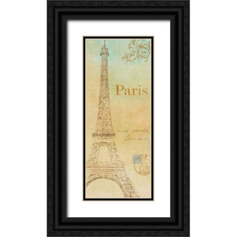 Travel Monuments I Black Ornate Wood Framed Art Print with Double Matting by Zaccheo, John