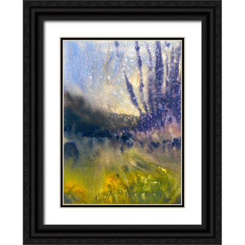 Fog Valley Black Ornate Wood Framed Art Print with Double Matting by Randy Noble Fine Art