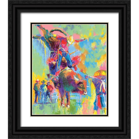 Frontier Days 2 Black Ornate Wood Framed Art Print with Double Matting by Wallich, Richard