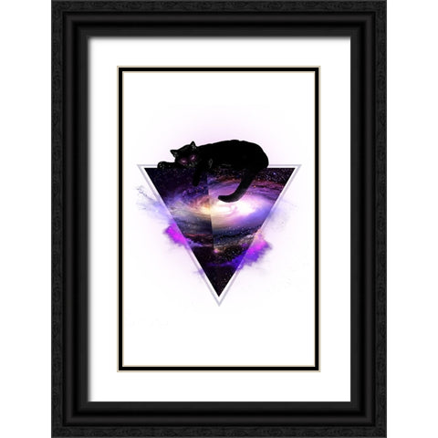 King Of The Known Universe Alpha Black Ornate Wood Framed Art Print with Double Matting by Farkas, Robert
