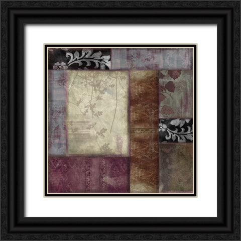 Colette IV Black Ornate Wood Framed Art Print with Double Matting by Sasha