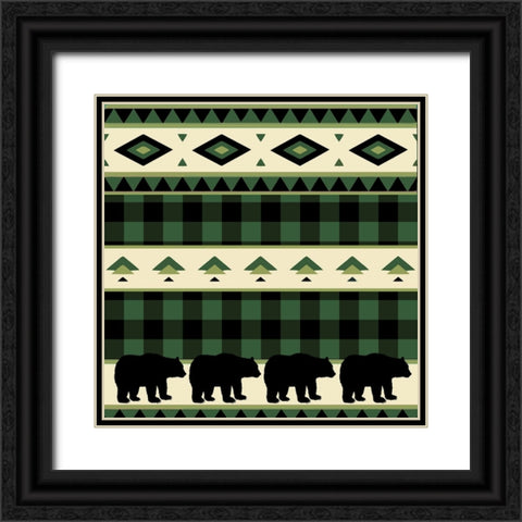 Comfort Zone II Black Ornate Wood Framed Art Print with Double Matting by Sasha
