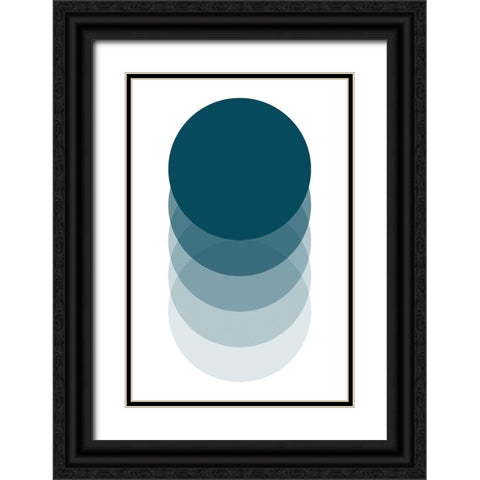 Sunrise II Black Ornate Wood Framed Art Print with Double Matting by Lavoie, Tina