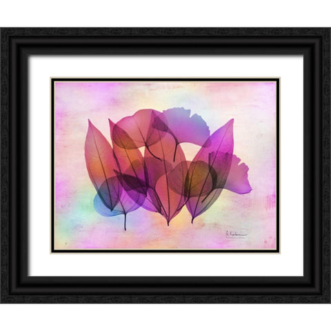 Retroluxed Compostion 1 Black Ornate Wood Framed Art Print with Double Matting by Koetsier, Albert