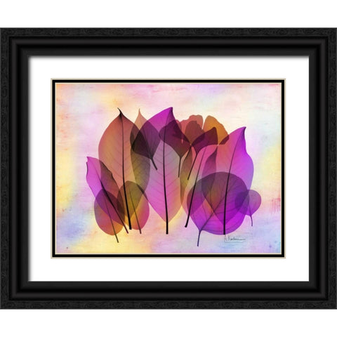 Retroluxed Compostion 2 Black Ornate Wood Framed Art Print with Double Matting by Koetsier, Albert