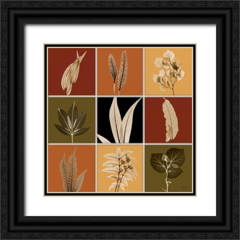 Harvest 9 patch 1 Black Ornate Wood Framed Art Print with Double Matting by Koetsier, Albert