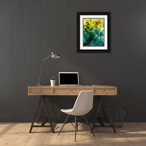Poseidons Playground Black Ornate Wood Framed Art Print with Double Matting by Bilotta, Barbara