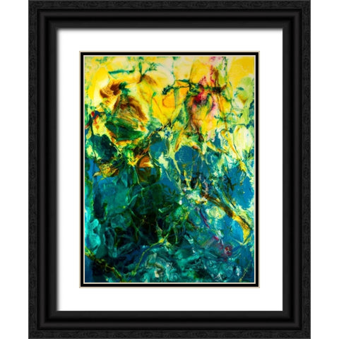 Poseidons Playground Black Ornate Wood Framed Art Print with Double Matting by Bilotta, Barbara