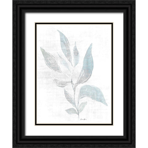 Watercolor Study 1 Black Ornate Wood Framed Art Print with Double Matting by Brown, Denise