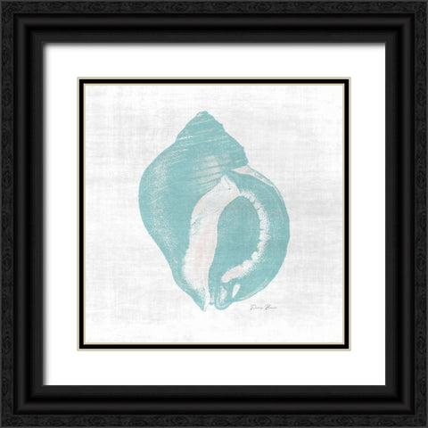 Coastal Waters 1 V3 Black Ornate Wood Framed Art Print with Double Matting by Brown, Denise