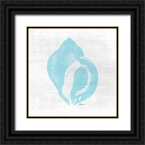 Coastal Waters 1 V2 Black Ornate Wood Framed Art Print with Double Matting by Brown, Denise