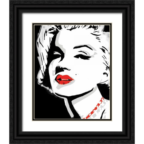 Monroe 6 Black Ornate Wood Framed Art Print with Double Matting by Rodriquez Jr, Enrique