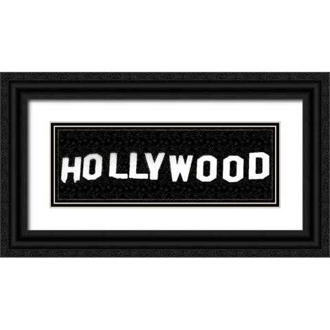 Hollywood Horizon Black Ornate Wood Framed Art Print with Double Matting by Gibbons, Lauren